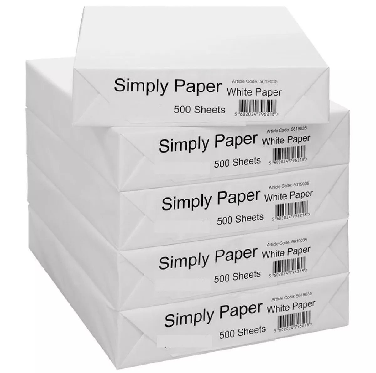 OEM White A4 Size Copier Paper (500 Sheets), For Photocopying