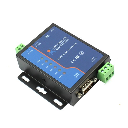 RTU Industrial Modbus Power Ethernet RS485 Terminal to TCP IP USR-TCP232-410S - Picture 2 of 14