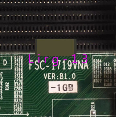1pc used Yanxiang FSC-1719VNA VER:B1.0 industrial control board - Picture 2 of 2