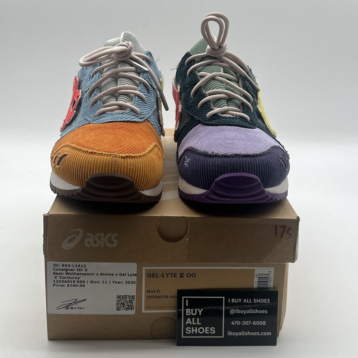 Size 11 - ASICS Sean Wotherspoon x Atmos x Gel Lyte 3 Size 11 - ASICS Sean Wotherspoon x Atmos x Gel Lyte 3