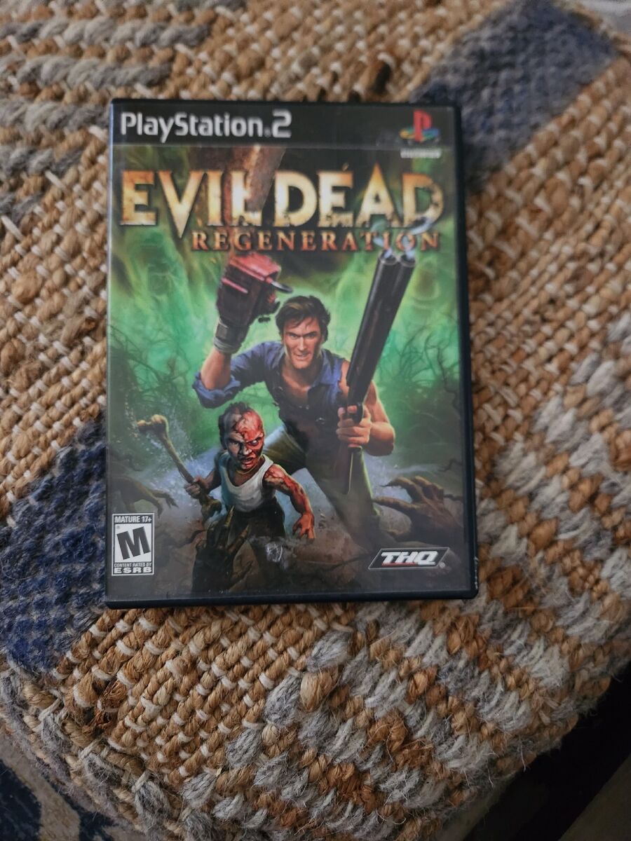 PlayStation 2 PS2 Game Evil Dead Regeneration CIB Complete In Box Excellent  Cond 752919460702