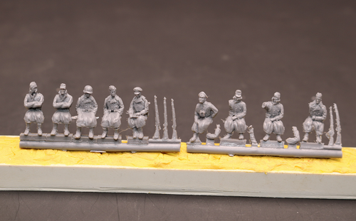 1/72 World War II German Half Track Vehicle Group Soldier Resin model - Picture 2 of 3