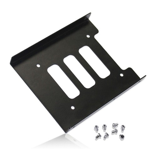 Q89 Einbaurahmen 2,5" zu 3,5" SSD Festplatte Einbau Rahmen HDD Adapter Halterung - Picture 1 of 10