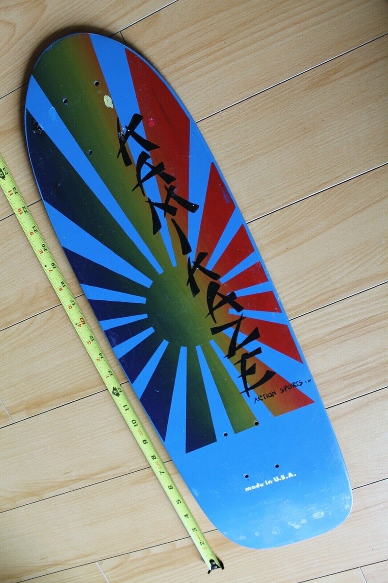 KAMIKAZE Japan Hosoi Sun Action Sports USA 8.25 x 27.5in Vintage