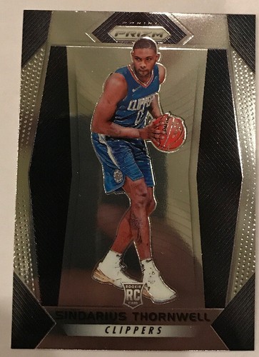 2017-18 PRIZM SINDARIUS THORNWELL RC ROOKIE #215 SILVER Base PRIZM CLIPPERS - Picture 1 of 2