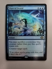 MTG Flare Of Denial Modern Horizons 3 62 Foil Rare