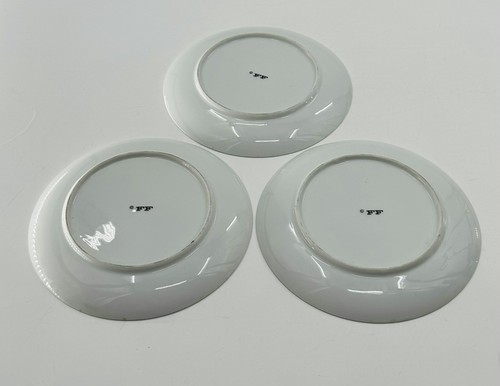 Sea Shells Fitz & Floyd Dessert Salad Plates Nautical Beach VTG 3pc Lot FF Coast - Picture 3 of 8