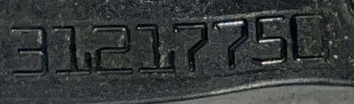 2008 VOLVO V50 FRONT DOOR CHECK STOP STRAP 31217750 - Bild 3 von 3