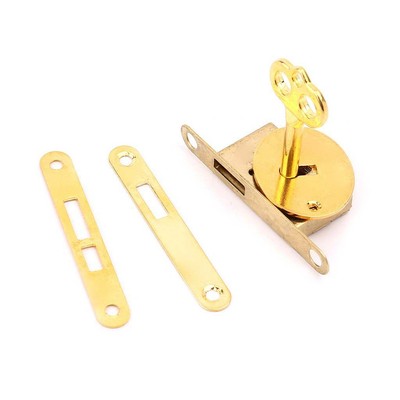 Free Postage! Antique Furniture LQQK Cupboard Lock Ornate Keyblank