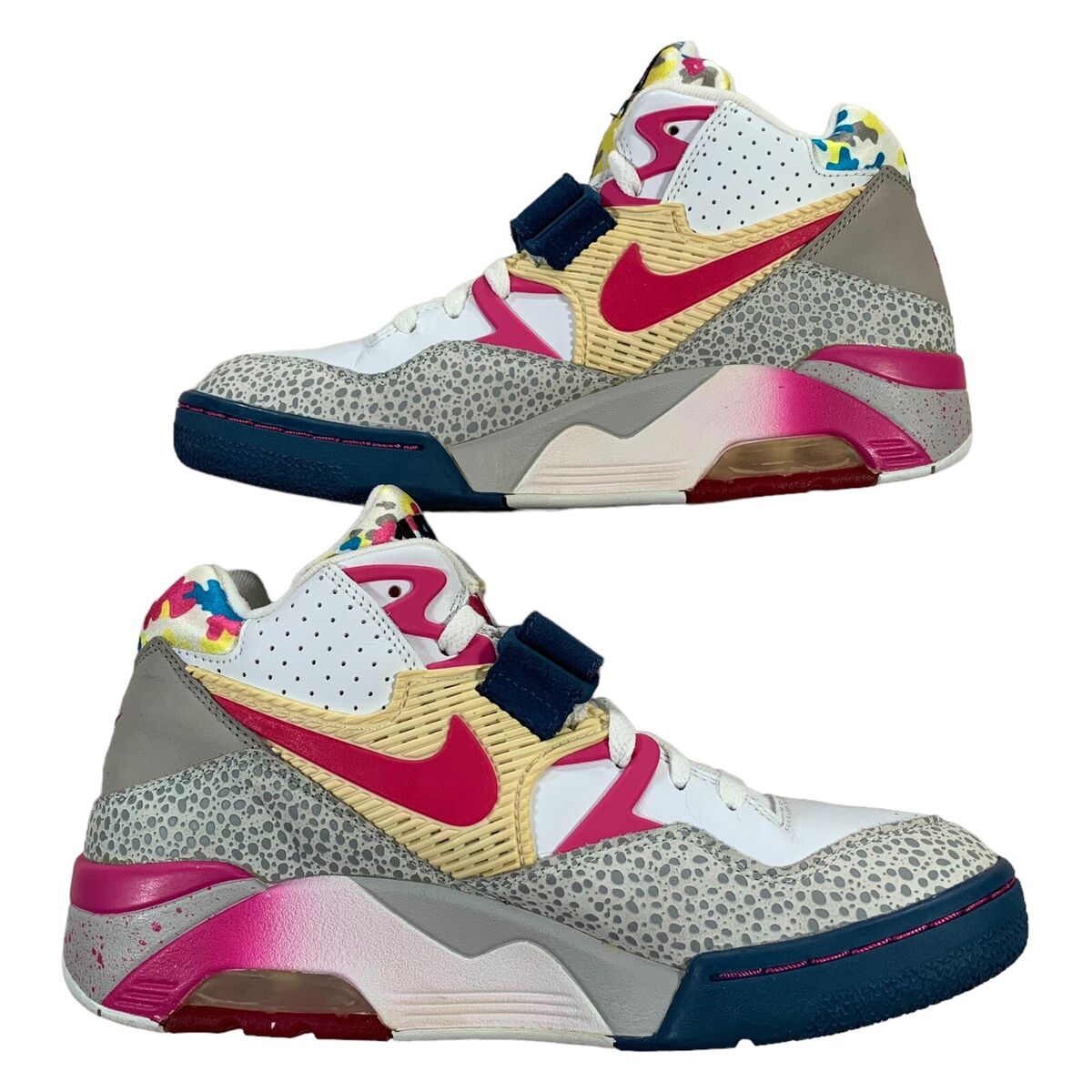 Vintage Nike Air Force 180 Union Clerks White Bright Rose Vintage Nike Air Force 180 Union Clerks White Bright Rose