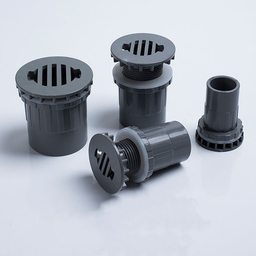 PVC Tank Connector/Bulkhead Adhesive Pipe Fitting For Aquariums Color 20mm~50mm - Picture 11 of 17