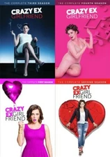 CRAZY EX-GIRLFRIEND THE COMPLETE TV SERIES SEASONS 1-4 New Sealed DVD 1 2 3 4