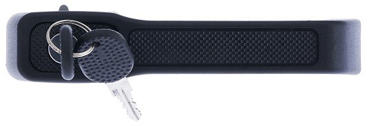 Vordere AußEntüRgriff FüR Fiat Uno Ry 1989-1994 Schwarz - Mit SchließZylinder-image