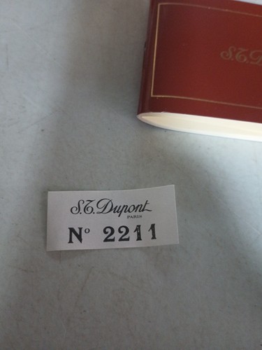 VINTAGE ST DUPONT Paris Empty Pen Case Fits Stylo Bille M1 Gift Box - Picture 8 of 12