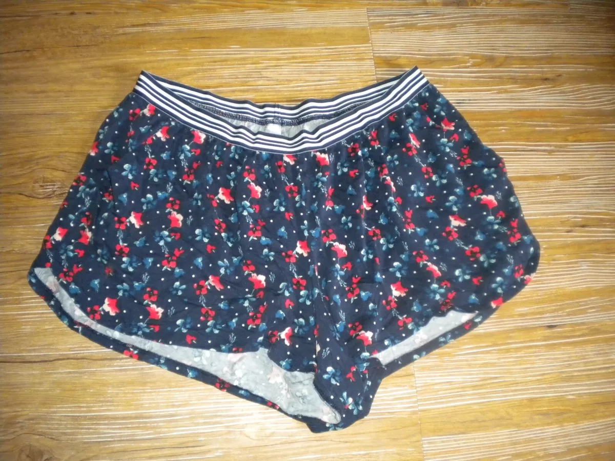 Ladies cotton sleep shorts sales