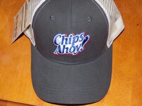 CHIPS AHOY! Cookies Men's Adjustable TRUCKER STYLE CAP AMERICA NEW WITH TAGS - Picture 2 of 6