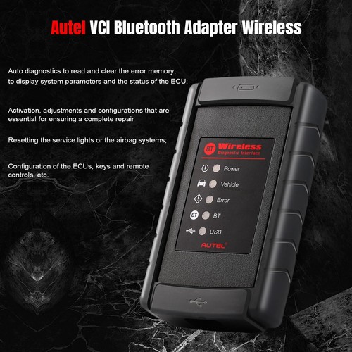 Autel VCI Bluetooth Adapter Wireless Diagnostic Interface for MS905,MaxiSys Pro - 第 6/8 張圖片