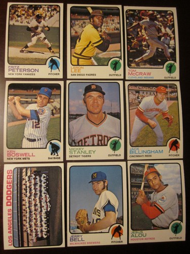 1973 Topps Baseball- Pick Choose Finish Your Set (2-250) NM, NM/MT - Picture 82 of 245
