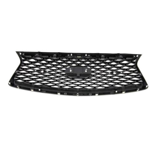 For 2018 19 20 2022 INFINITI Q50 JDM Front Bumper Upper Grille Gloss Black Grill - Picture 4 of 19