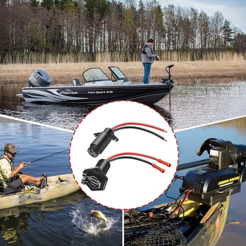 Trolling Motor Plug, Plug and Receptacle - Picture 6 of 6