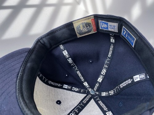 vintage Alien Workshop skateboards x New Era 59FIFTY hat size 7.5 Navy - Picture 6 of 6