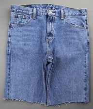 Men's 2017 Levi's 513 Cut Off Slim Straight Jean Shorts Stretch Size 30