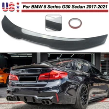 Fit For BMW G30 520i 530i 540i F90 M5 17-23 PSM Style Rear Trunk Spoiler Wing