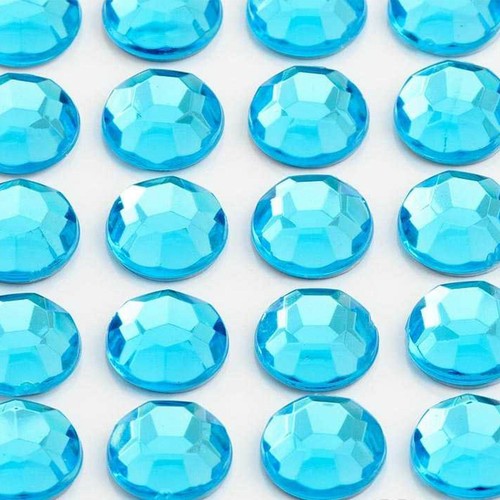 SMALL 2MM DIAMANTE SHEETS 13 COLOURS DIY Crystal Embellishment Self Adhesive Gem - Picture 16 of 16