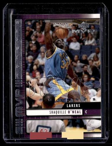 2002-03 Upper Deck MVP #M1 Shaquille O'Neal MVP Moments