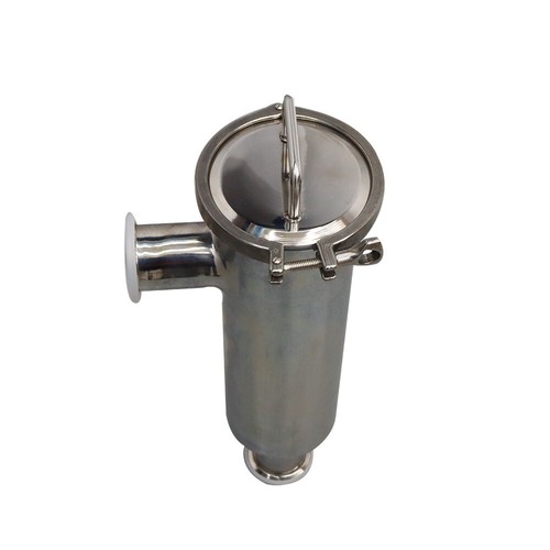 Filtro colador sanitario tipo L triple abrazadera acero inoxidable 100 malla pantalla 2"" nuevo - Imagen 12 de 17