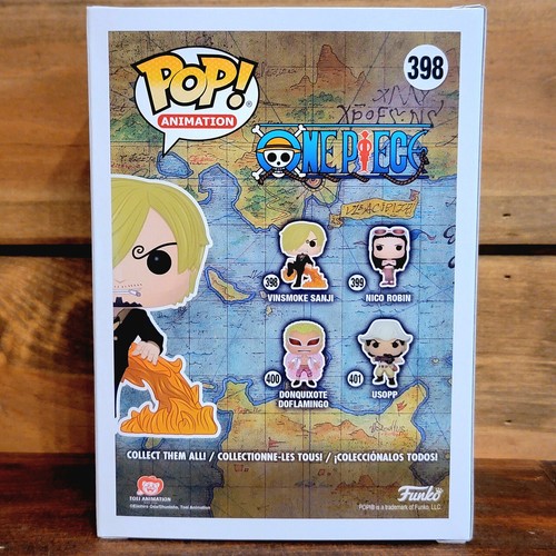 Vinsmoke Sanji Fishman 398 One Piece Anime Animation Funko Pop! Vinyl Figure - Picture 2 of 6