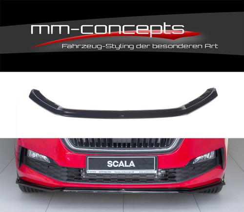 Labio de alerón CUP NEGRO para Skoda Scala alerón delantero espada alerón labio V3  - Imagen 1 de 10
