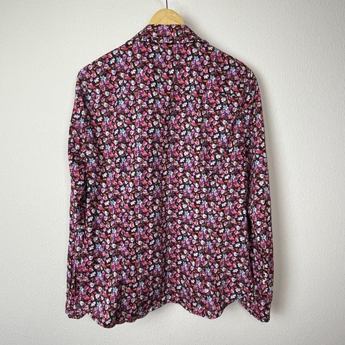 J.Crew x Liberty Floral Button Up Shirt Size 16 Preppy Long Sleeve Cotton - Imagen 4 de 7