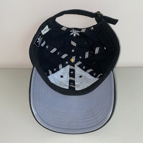 Adidas Trefoil Mütze Kappe verstellbar Riemen hinten schwarz - Bild 5 von 6