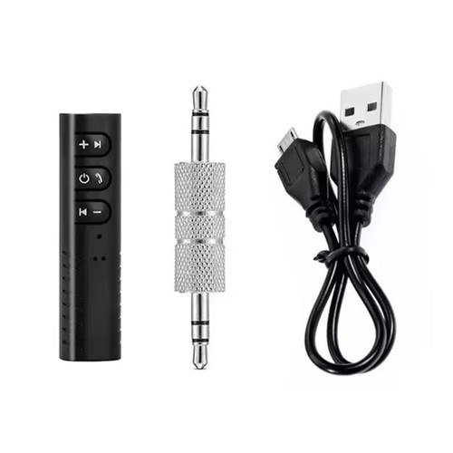 Wireless Bluetooth Receiver AUX 3.5mm Audio Stereo Music Hands=Free E0I4 - Afbeelding 3 van 18