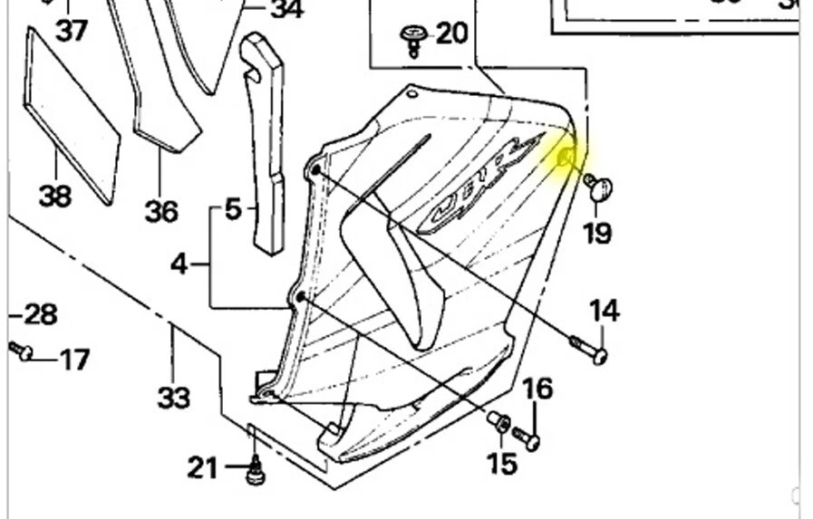 2x Fairing Bolts Dzus Studs 9x15 for Honda RVT1000R CBR 600 RR 90641-MCF-000 Foto 2 de 3