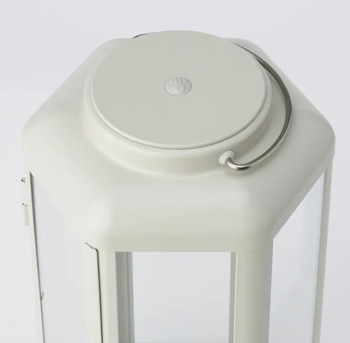 IKEA SOMMARLÅNKE LED decorative table lamp, lantern outdoor/battery-operated - Picture 3 of 9