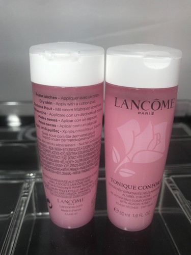 LANCOME Tonique Confort Rehydrating Toner-Dry Skin 2X1.6=3.2 Oz / 50X2=100 Ml - Picture 1 of 2