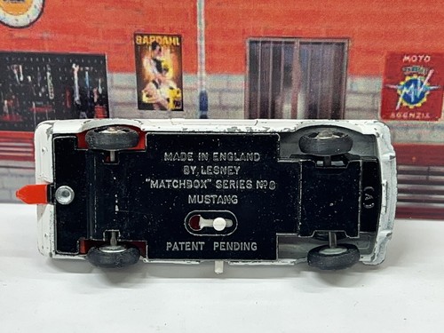 2 sets of new tires , 8 total for  Lesney Matchbox Series No 8 Mustang - Picture 3 of 3