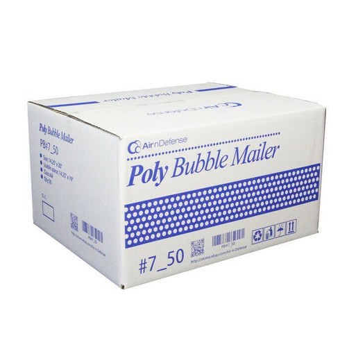 #7 14.25x20 Poly Bubble Padded Envelopes Mailing Mailer Shipping Bag AirnDefense - Picture 8 of 8