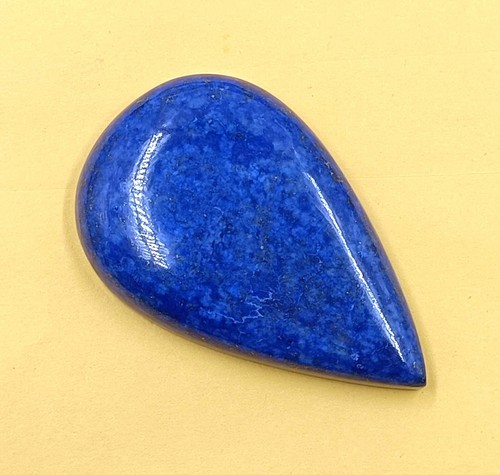 Piedra preciosa suelta de lapislázuli azul natural certificada en forma de pera de 279,0 quilates 5JJB - Imagen 8 de 8