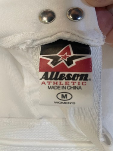 ALLESON ATHLETISCHE DAMEN WEISSE SOFTBALLHOSE - GRÖSSE MEDIUM 0854 - Bild 7 von 12