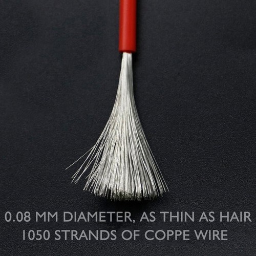 3ft-200ft 10 AWG 10 Gauge Silicone Wire Red Black Flexible Electrical Bare Wire - Picture 5 of 9