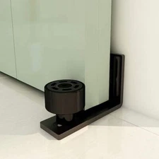 Sliding Barn Door Floor Guide Wall Mounted Adjustable Roller Floor Guide Barn Do