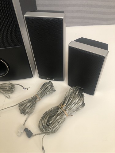 Sony 5.1 Surround Sound Speaker System SS-TS71/TS72/CT71 Subwoofer WS72 Set Of 6 - Picture 5 of 19