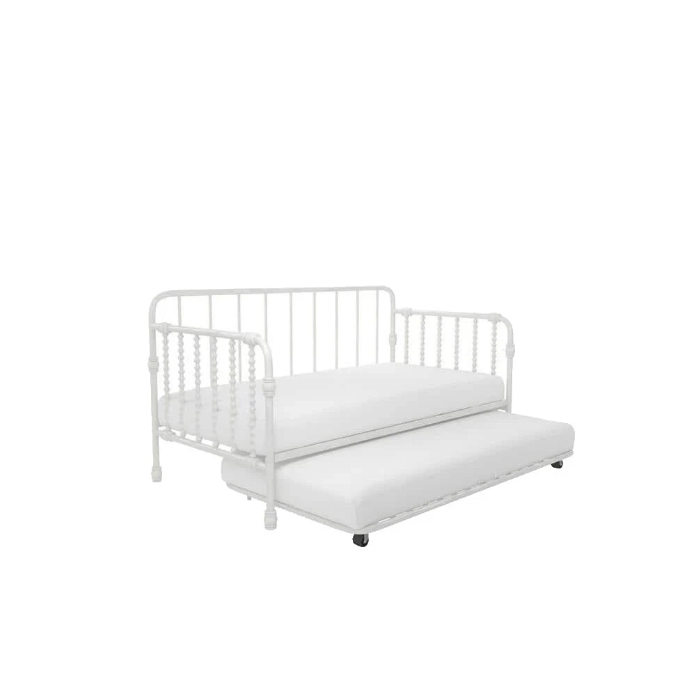 White Metal Trundle Beds Frames