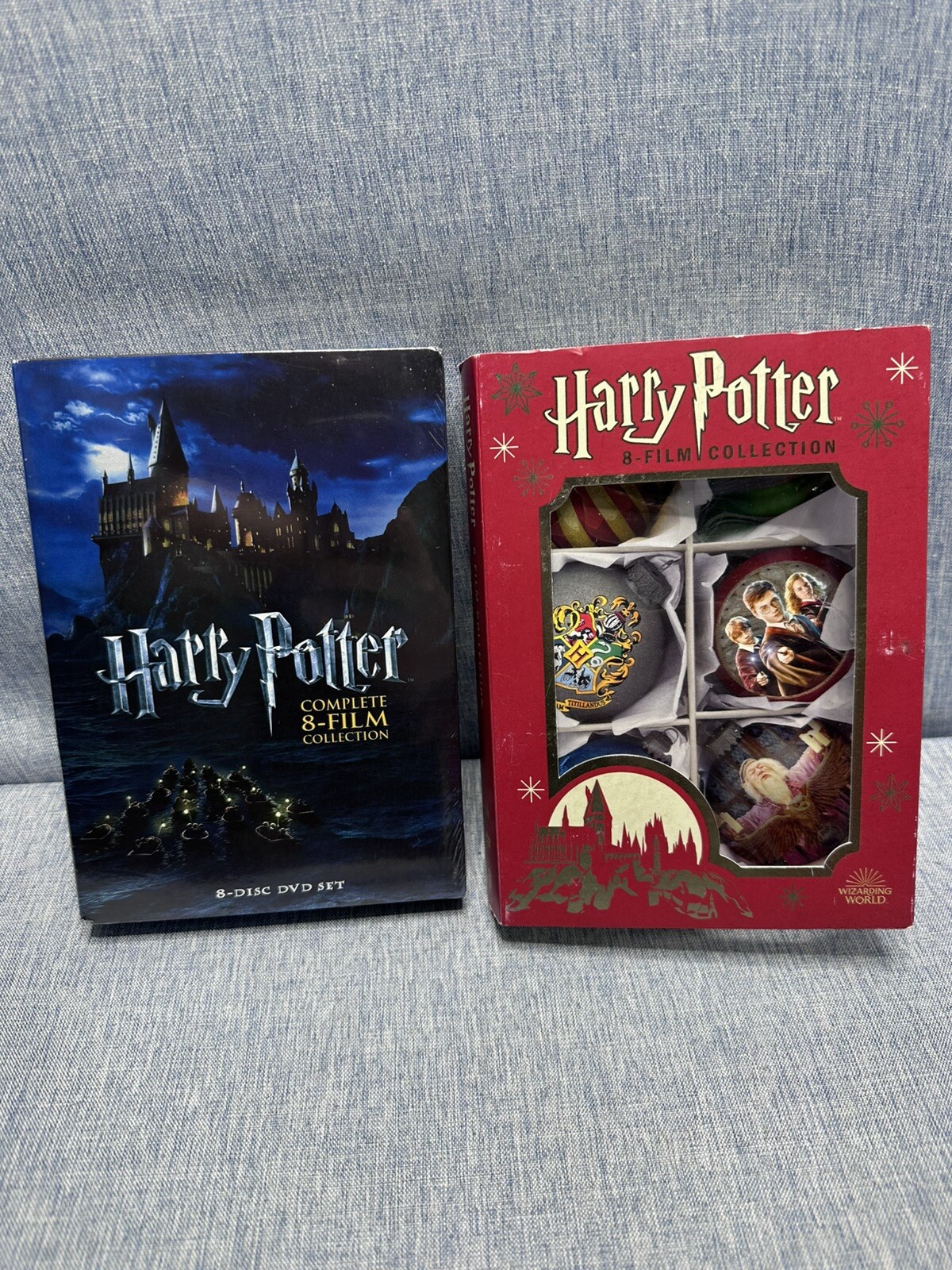 Harry Potter Complete 8-Film DVD Collection Christmas Slipcover Brand New-image