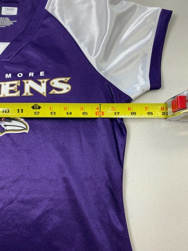 RAY LEWIS #52 BALTIMORE RAVENS WOMEN'S SMALL NFL STYLE JERSEY FREE SHIPPING - Picture 10 of 12
