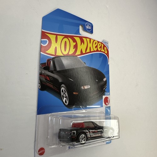 2024 Hot Wheels ‘91 Mazda MX-5 Miata 120/250 HW J-Imports 6/10 NEW - Picture 3 of 5