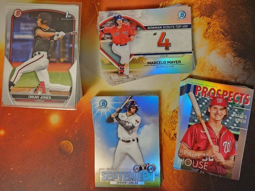 2023 Bowman 1ST BOWMAN PAPER & CHROME INSERTS YOU PICK, FREE SHIP, BULK PRICING - Picture 1 of 1